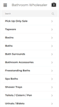 Mobile Screenshot of bathroomwholesaler.com